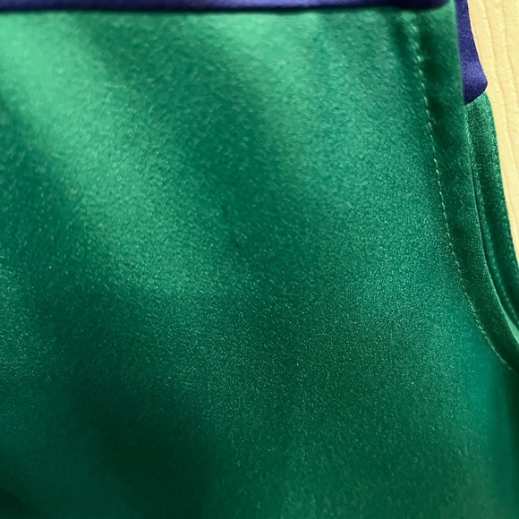 Nipon Boutique Separates Colourblock Sleeveless Faux Satin Button down Shirt - Picture 10 of 13